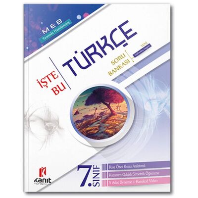 KANIT 7.SINIF TÜRKÇE SORU BANKASI İŞTE BU